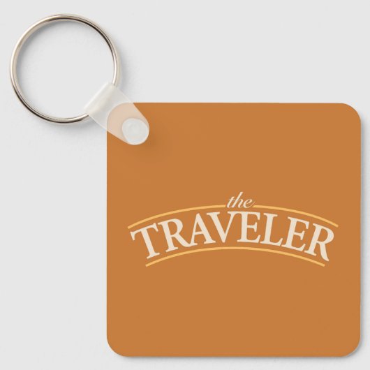 De reiziger sleutelhanger (Voorkant)