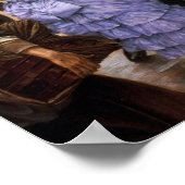 De reiziger van James Tissot Poster (Hoek)