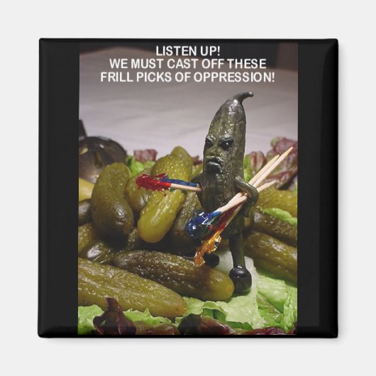 De Relish Tray Revolte Magneet (Voorkant)