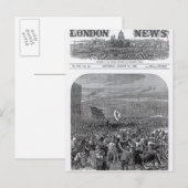 De rellen in Belfast Briefkaart (Voorkant / Achterkant)