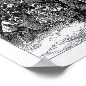 De rellen in Belfast Poster (Hoek)