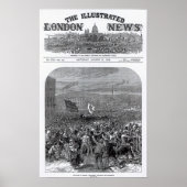 De rellen in Belfast Poster (Voorkant)