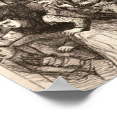 De rellen in Belfast Poster (Hoek)