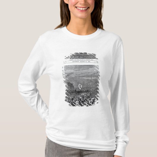 De rellen in Belfast T-shirt (Voorkant)