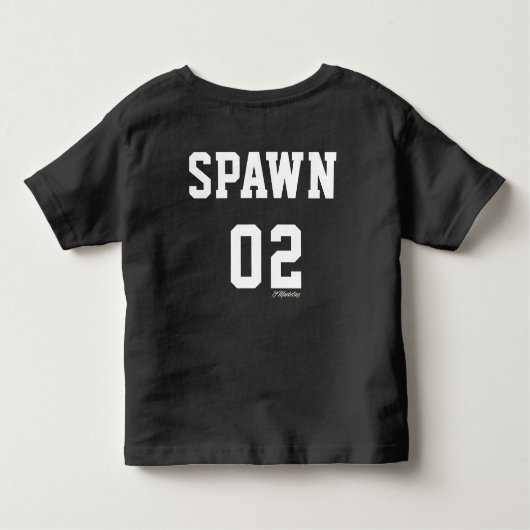 De Remix Toddler Kinder mama papa en ik Shirt (Achterkant)