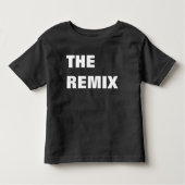 De Remix Toddler Kinder mama papa en ik Shirt (Voorkant)
