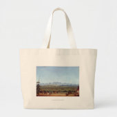De rendezvous nabij de groene rivier grote tote bag (Voorkant)