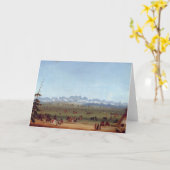 De rendezvous nabij de groene rivier kaart (Gele Bloem)