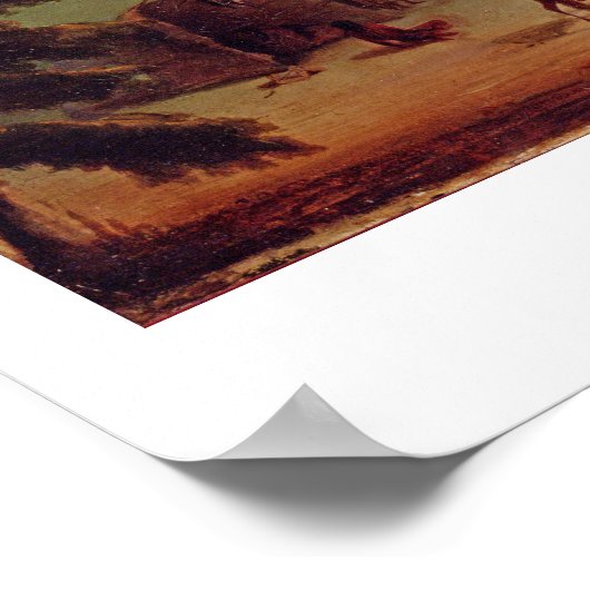 De rendezvous nabij de groene rivier poster (Hoek)