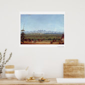 De rendezvous nabij de groene rivier poster (Keuken)