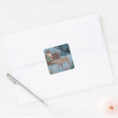 De rendieren sticker (Envelop)