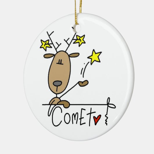 De rendierkerkeepaardversiering ontmoeten keramisch ornament (Links)