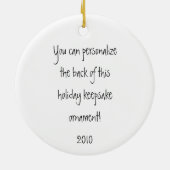 De rendierkerkeepaardversiering ontmoeten keramisch ornament (Achterkant)