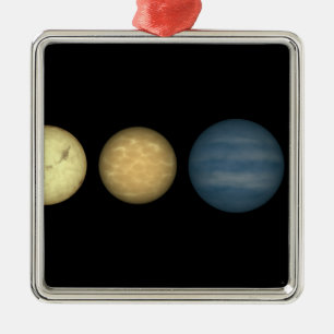 De renditie van een kunstenaar vergelijkt bruine d metalen ornament