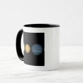 De renditie van een kunstenaar vergelijkt bruine d mok (Voorkant links)