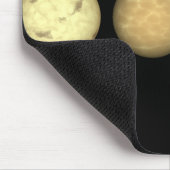 De renditie van een kunstenaar vergelijkt bruine d muismat (Hoek)