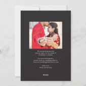 De rendy Bewerkbare Kleur van de Arch sparen de Da Feestdagenkaart (Achterkant)