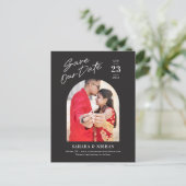 De rendy Bewerkbare Kleur van de Arch sparen het B Briefkaart (Staand voorkant)