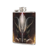 De Renidron Fractal Art Flask Heupfles (Links)