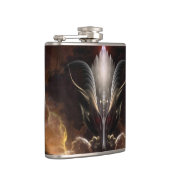 De Renidron Fractal Art Flask Heupfles (Rechts)