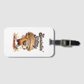 De Rennende Cheeseburger Bagagelabel (Voorkant (horizontaal))