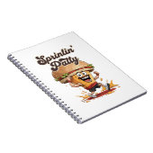 De Rennende Cheeseburger Notitieboek (Rechterzijde)