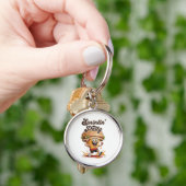 De Rennende Cheeseburger Sleutelhanger (Hand)