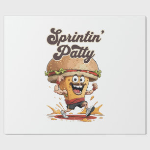 De Rennie Cheeseburger Cadeaupapier