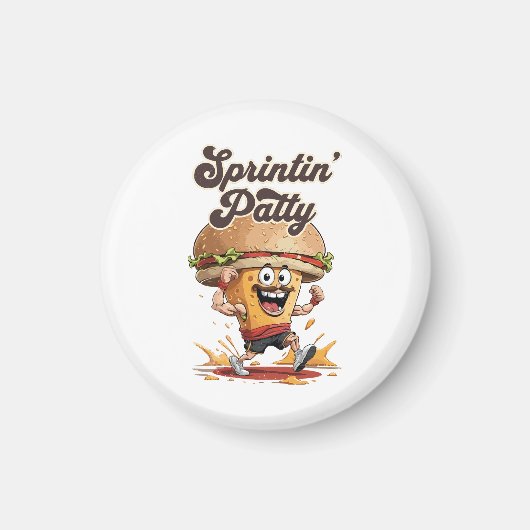 De Rennie Cheeseburger Magneet (Voorkant)