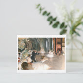 De repetitie (1874) Edgar Degas Briefkaart (Staand voorkant)