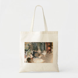 De repetitie op het podium (1874) Edgar degas Tote Bag