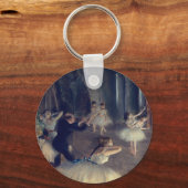 De repetitie op het podium door Degas: Sleutelhanger (Voorkant)