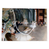 De repetitie op het podium, Edgar Degas Groot Cadeauzakje (Achterkant)