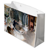 De repetitie op het podium, Edgar Degas Groot Cadeauzakje (Achterkant Gekanteld)