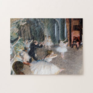 De repetitie op het podium, Edgar Degas Legpuzzel