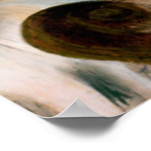 De repetitie op het podium van Edgar Degas Poster (Hoek)