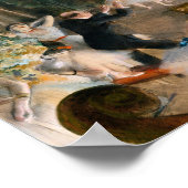 De repetitie op het podium van Edgar Degas Poster (Hoek)