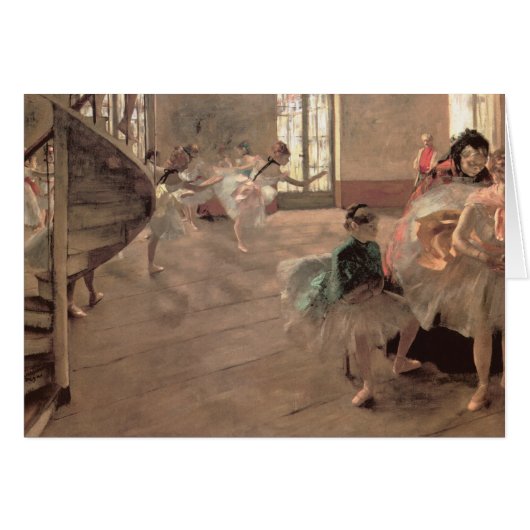 De repetitie van Edgar Degas,  balletkunst (Voorkant Horizontaal)