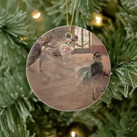 De repetitie van Edgar Degas,  balletkunst Keramisch Ornament (Boom)