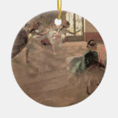 De repetitie van Edgar Degas,  balletkunst Keramisch Ornament (Voorkant)