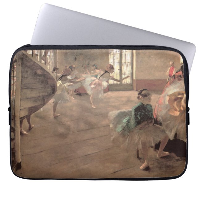 De repetitie van Edgar Degas,  balletkunst Laptop Sleeve (Voorkant)