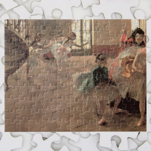 De repetitie van Edgar Degas,  balletkunst Legpuzzel