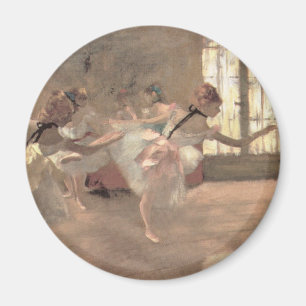 De repetitie van Edgar Degas,  balletkunst Magneet