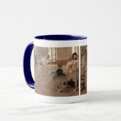 De repetitie van Edgar Degas,  balletkunst Mok (Voorkant links)