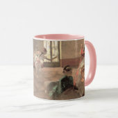 De repetitie van Edgar Degas,  balletkunst Mok (Voorkant rechts)