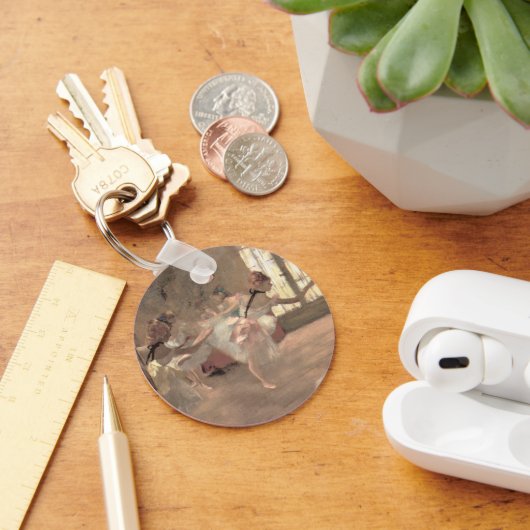 De repetitie van Edgar Degas, Klassieke Ballet Kun Sleutelhanger (Bureau)