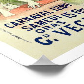 De reproductie van een Poster Adverteren de karn v (Hoek)