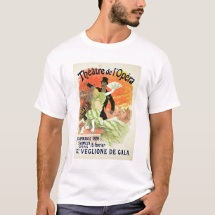 De reproductie van een Poster Adverteren de karn v T-shirt