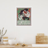 De reproductie van een poster adverteren "wanneer  (Keuken)