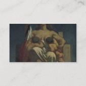 De Republiek, 1848 (olie op doek) Visitekaartje (Achterkant)